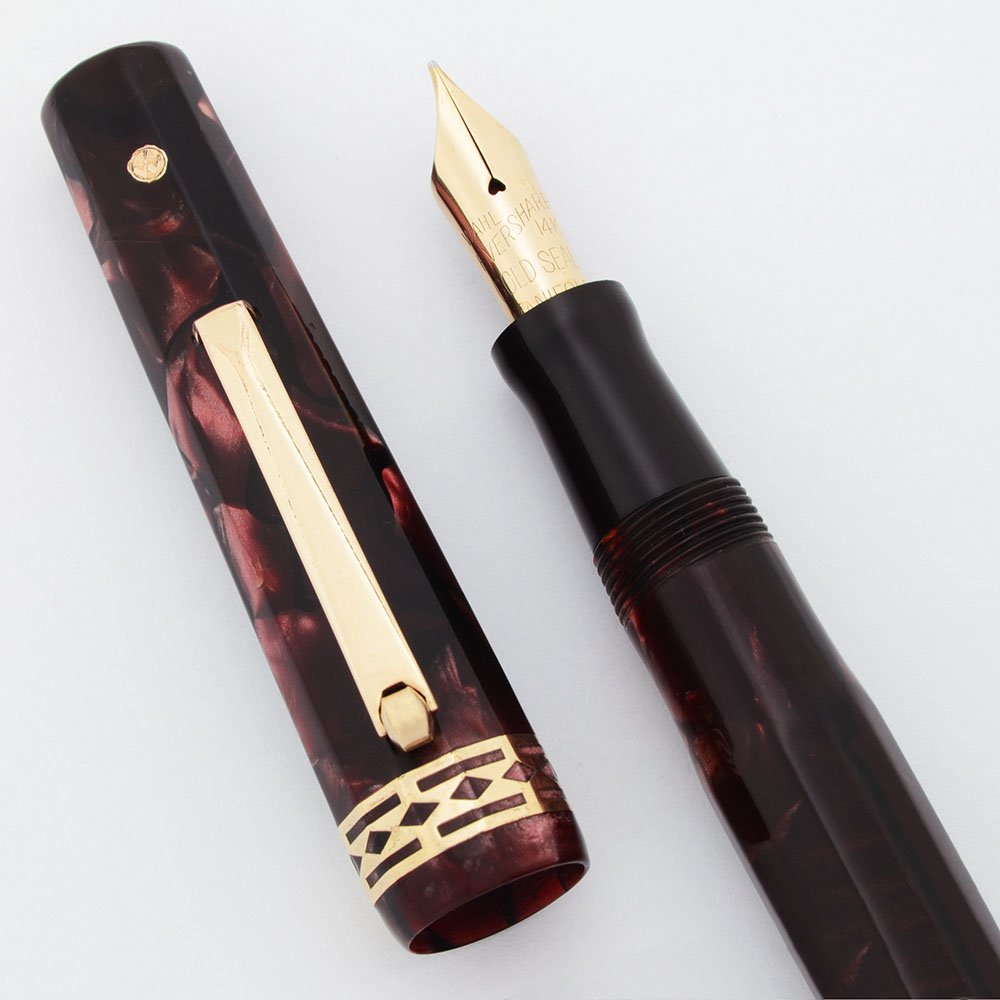 筆記具 Wahl Eversharp Doric WAHL EVERSHARP MODERN DORIC JET BLACK FOUNTAIN PEN – Penacea